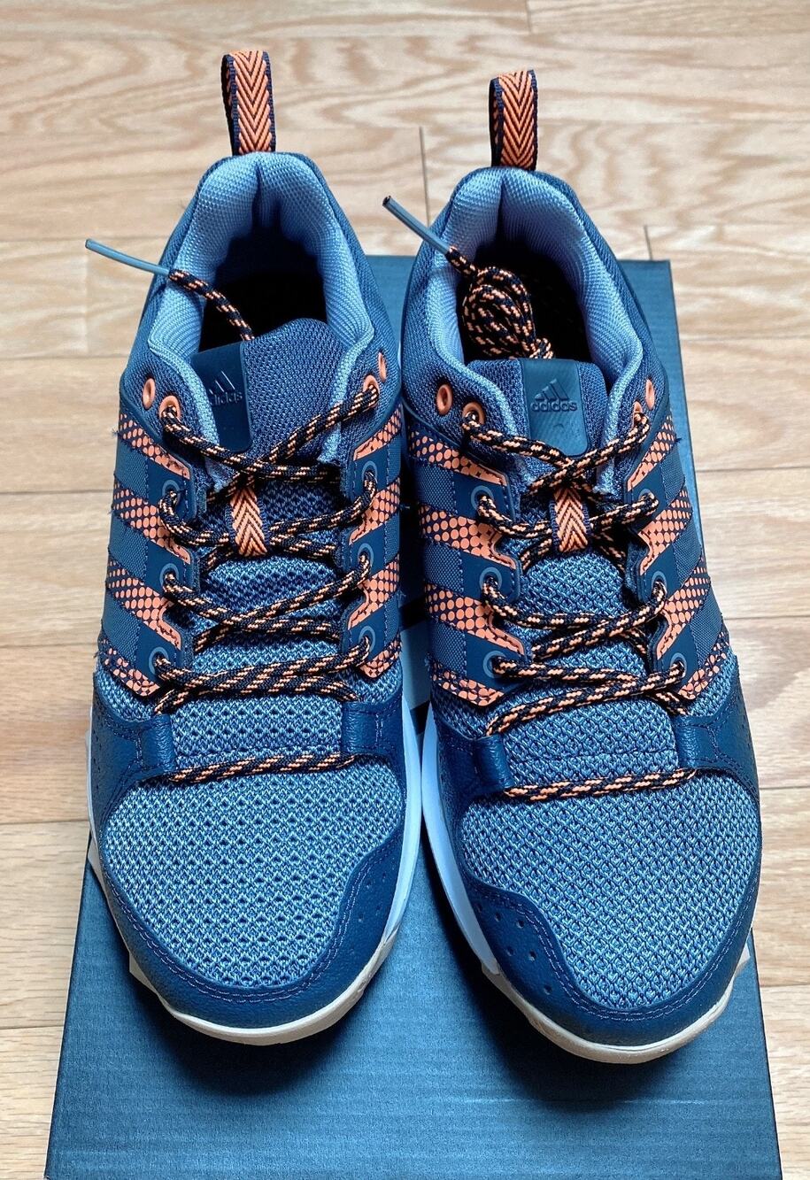 NIB Adidas Galaxy Trail W Women’s Trail Shoes Blue Orange Size 6 S76975